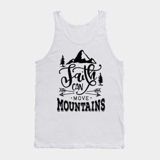 Faith can move mountains Tank Top